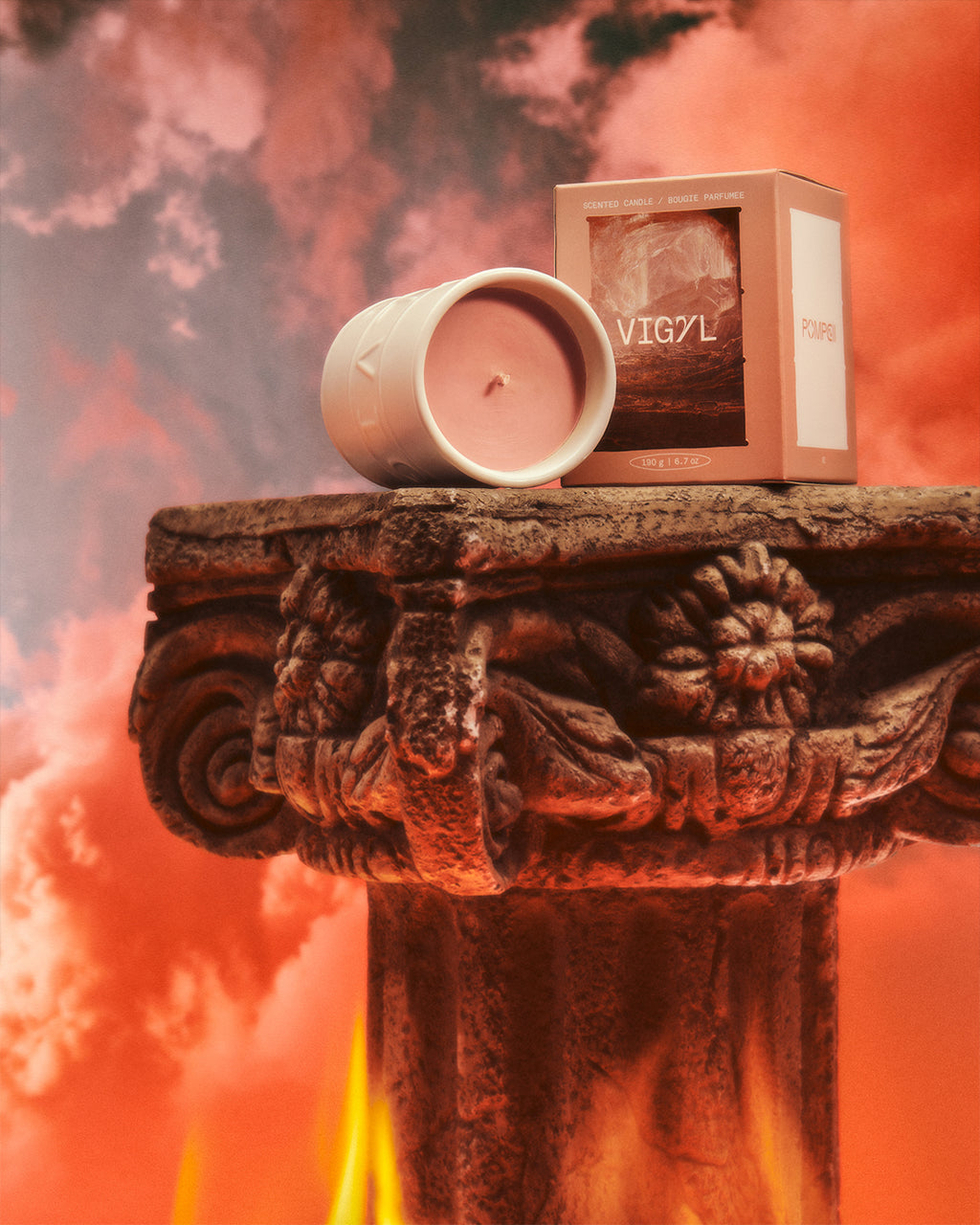 Pompeii Candle